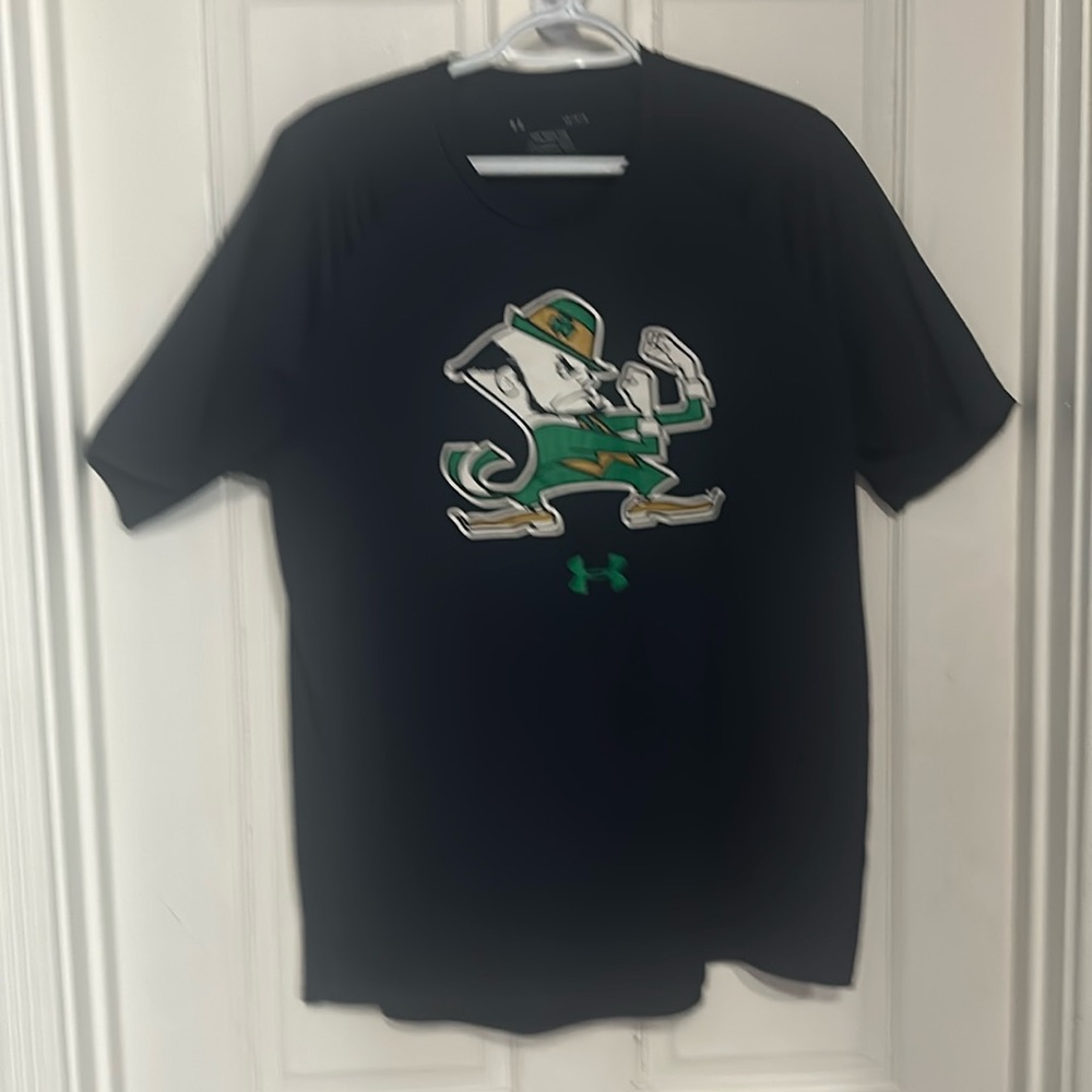 Men's Under Armour Navy Notre Dame Fighting Irish School Logo T-Shirt